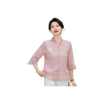 PIERRE CARDIN Chiffon Shirt Women's