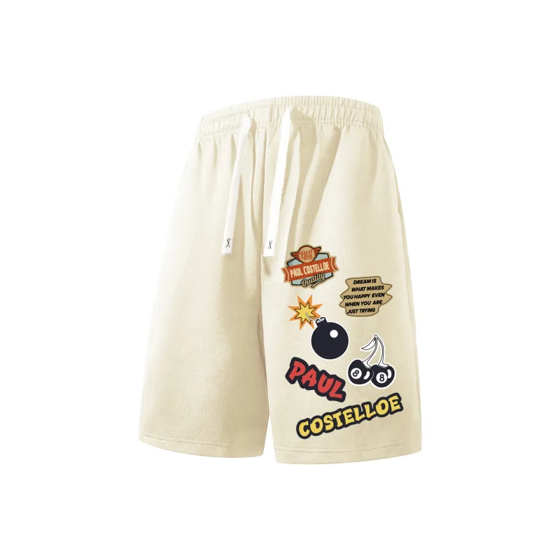 PAUL COSTELLOE Casual Shorts Unisex-6