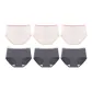 6 Pack (3 Apricot Gray+3 Dark Gray)