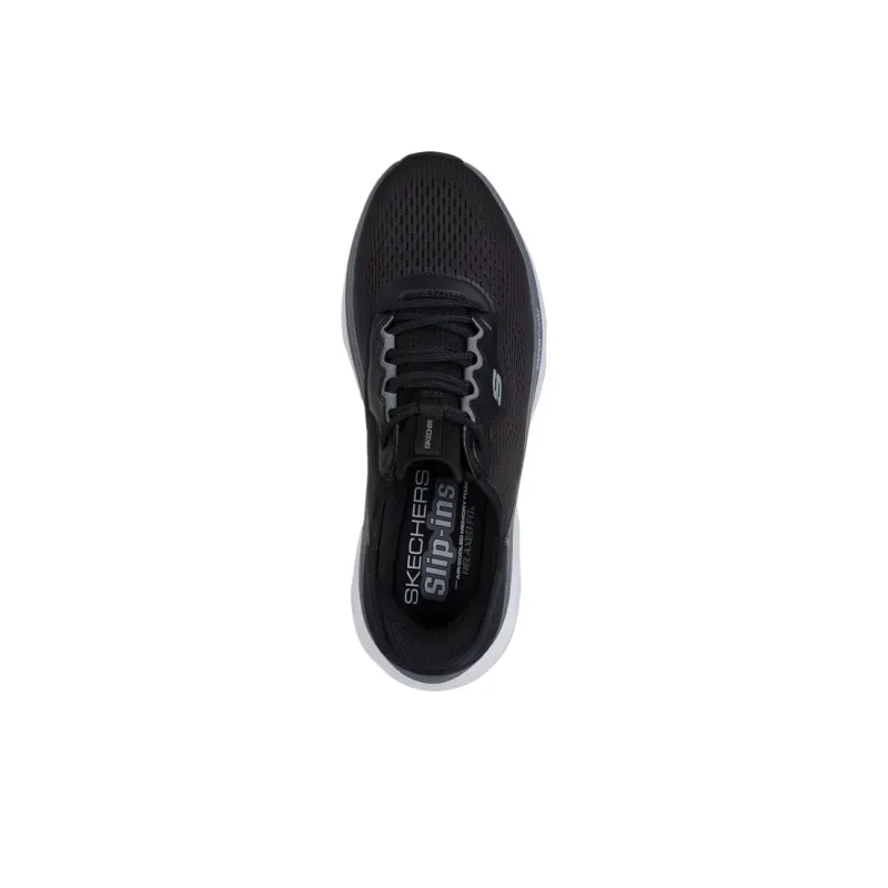 Skechers Relaxed Fit Mid Top Training Shoes Men's Black-4