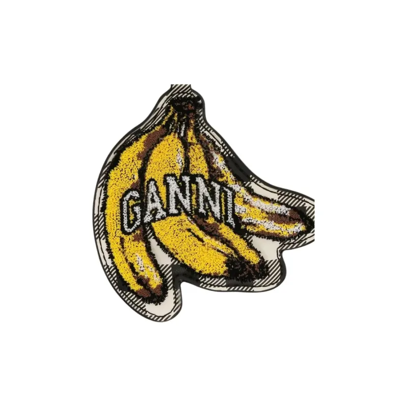 GANNI Logo Keyring-2