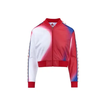 Kappa Jacket Women's Red Mixed Color