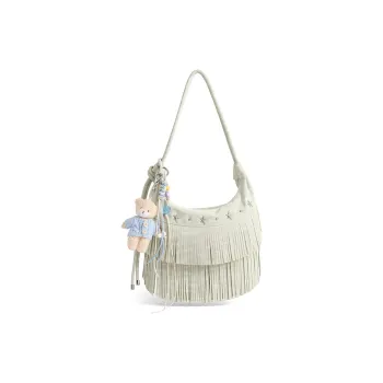 JACD PU Crossbody Bag Regular Women's White/Black