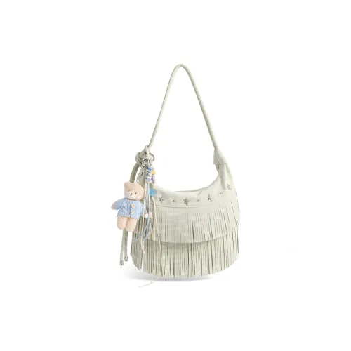 JACD PU Crossbody Bag Regular Women's White/Black