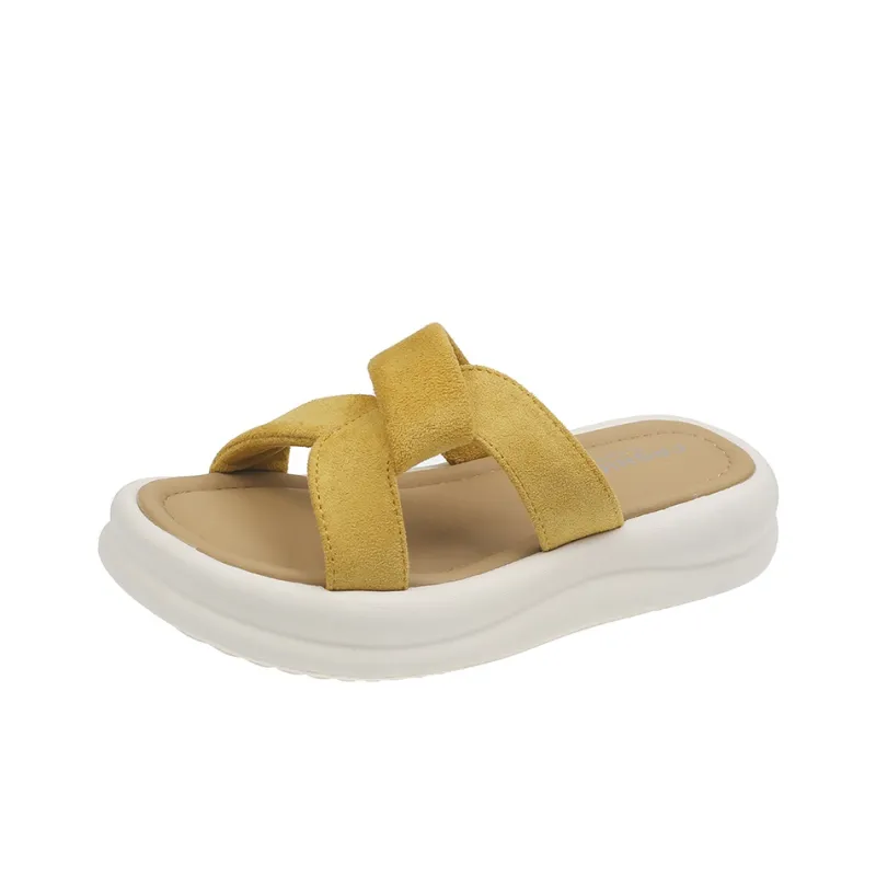 SUPEREDGE Quiet, Slip Resistant, Odor Resistant Slide Slippers Women's-10