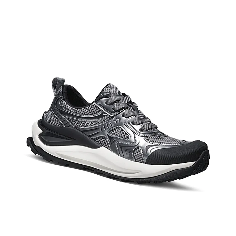 SALAXI Shock Absorbers Slip Resistant, Abrasion Resistant, Breathable Low Top Casual Shoes Men's-8