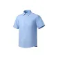 [Short-Sleeved Shirt]Light Blue (Ho Bean Era White Chest Logo)