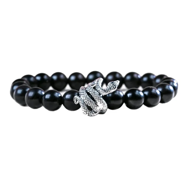 Blooming Petals Ebony Bracelets Unisex-0