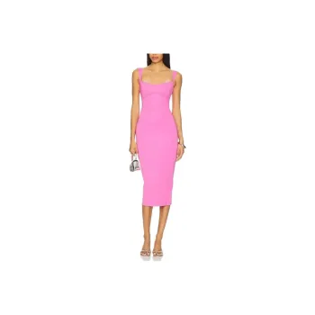 GOOD AMERICAN Sleeveless Dress Women's Pink