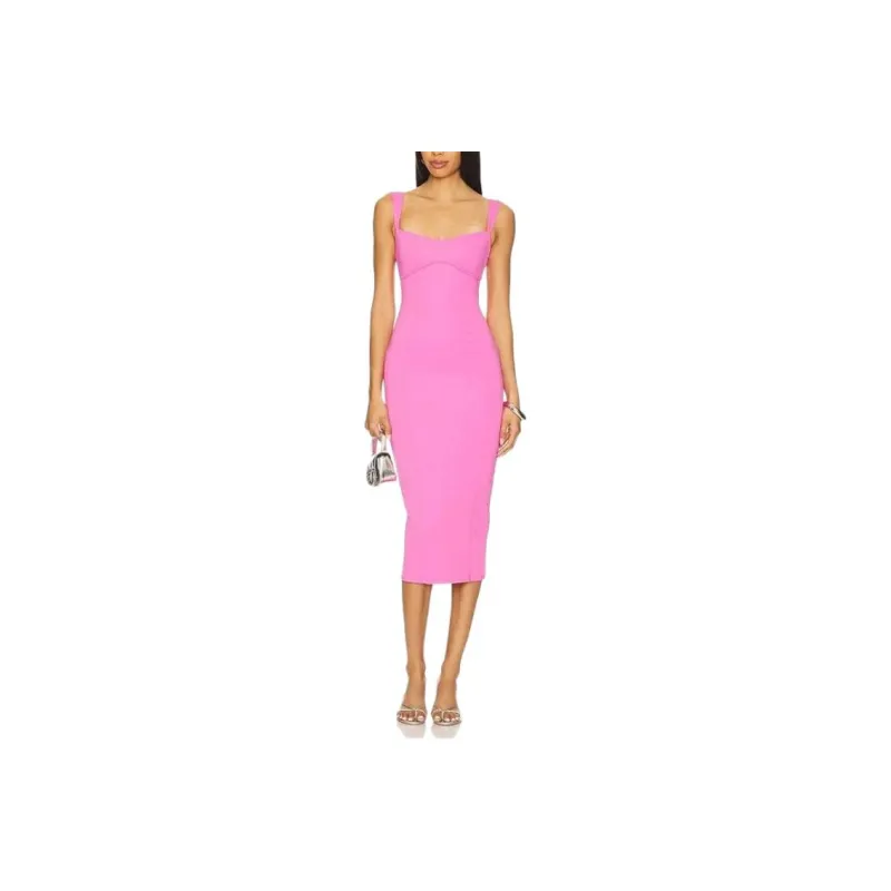 GOOD AMERICAN Sleeveless Dress Women's Pink-0