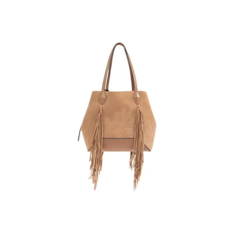 Jimmy Choo Suede Shoulder Bag Women's Brown-2