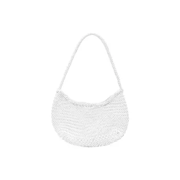 Dragon Diffusion Calfskin Handbag Women's White