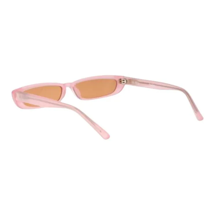 The Attico Acetate Irregular Shape Sunglasses Women's Pink-2