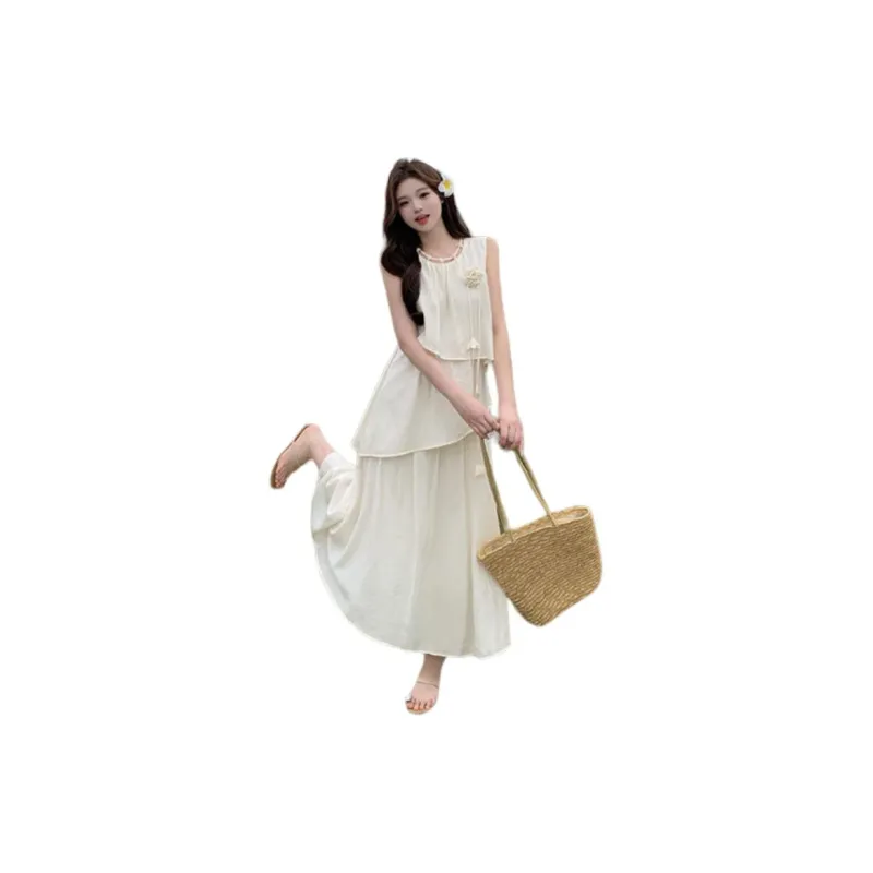 PUREIDOL Sleeveless Dress Women's-0