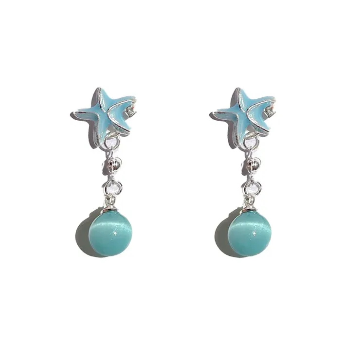 SHEEHHYY Alloy Earrings Women's-4