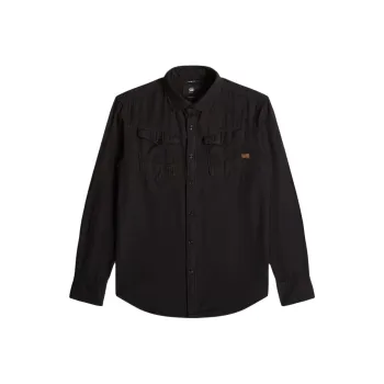 G STAR RAW Shirts Men Black