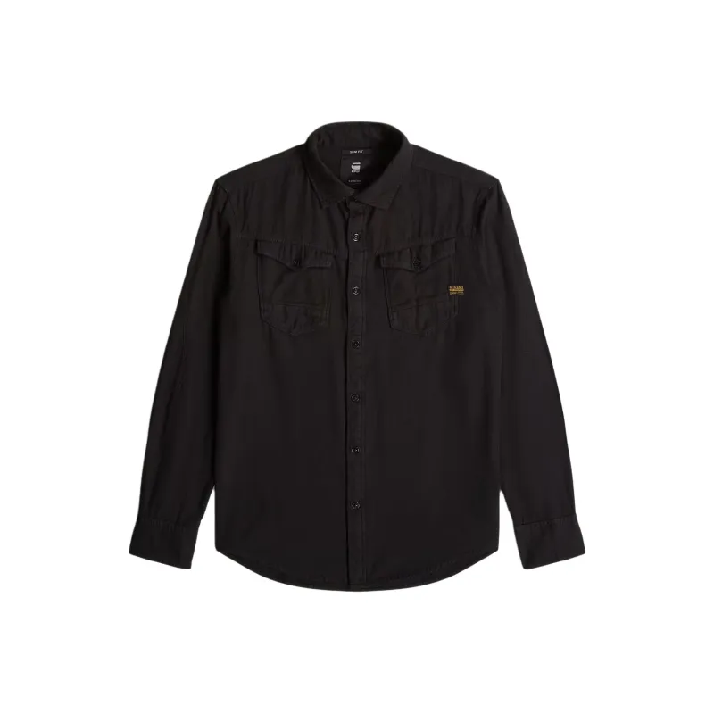 G STAR RAW Shirts Men Black-0