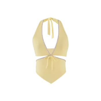 Tiger Mist Tank Tops Women's Yellow