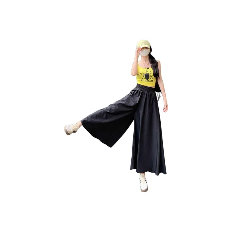 Flowers In Water Casual Pants Women's-3
