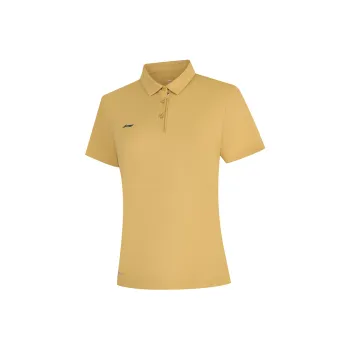 LiNing Polo Shirt Women's Earth Yellow