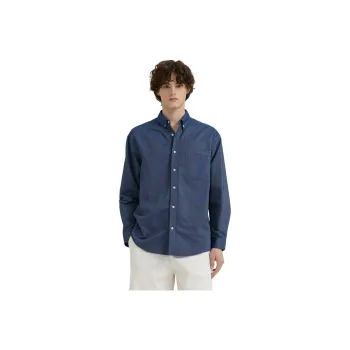 WILD LEADER Shirts Men Dark Blue[CW51585A1]