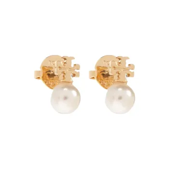 TORY BURCH Brass Earrings Women's Gold