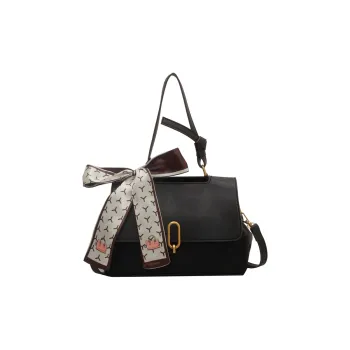 CORE BIRD PU One Shoulder Handbag Women's Black/Khaki/Brown