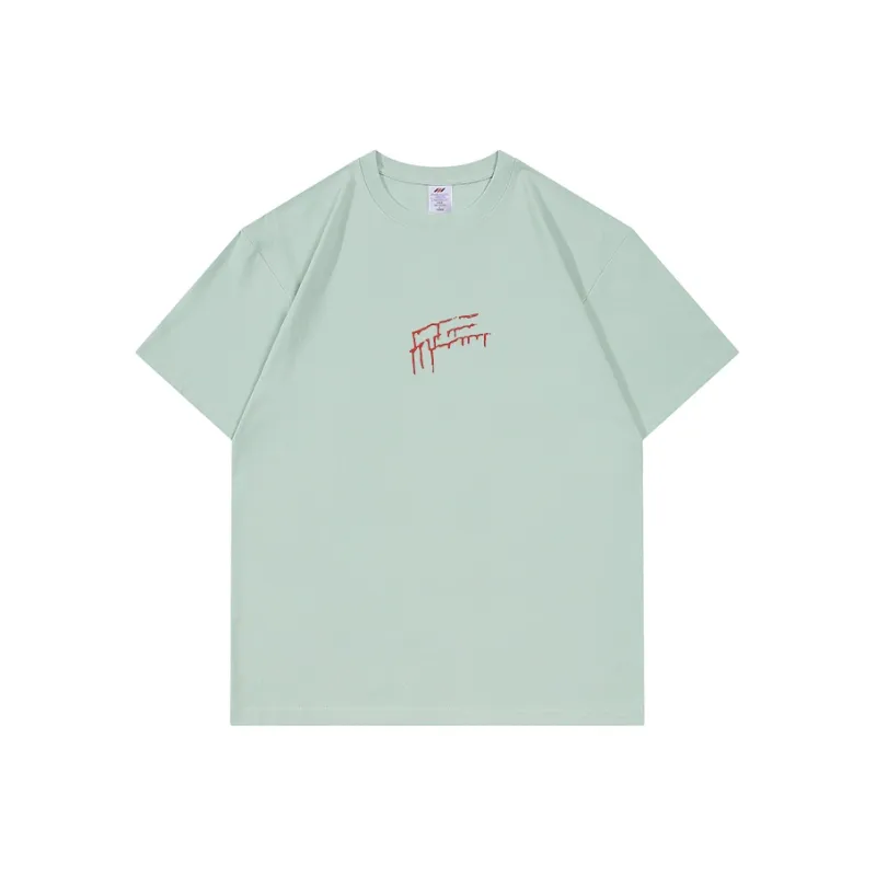 XDFM American Letter Bleeding Creative T Shirt Loose Fit Unisex-7