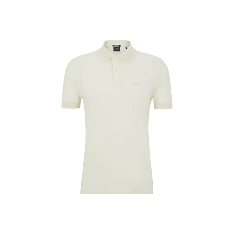 HUGO BOSS Polo Shirts Men White-0