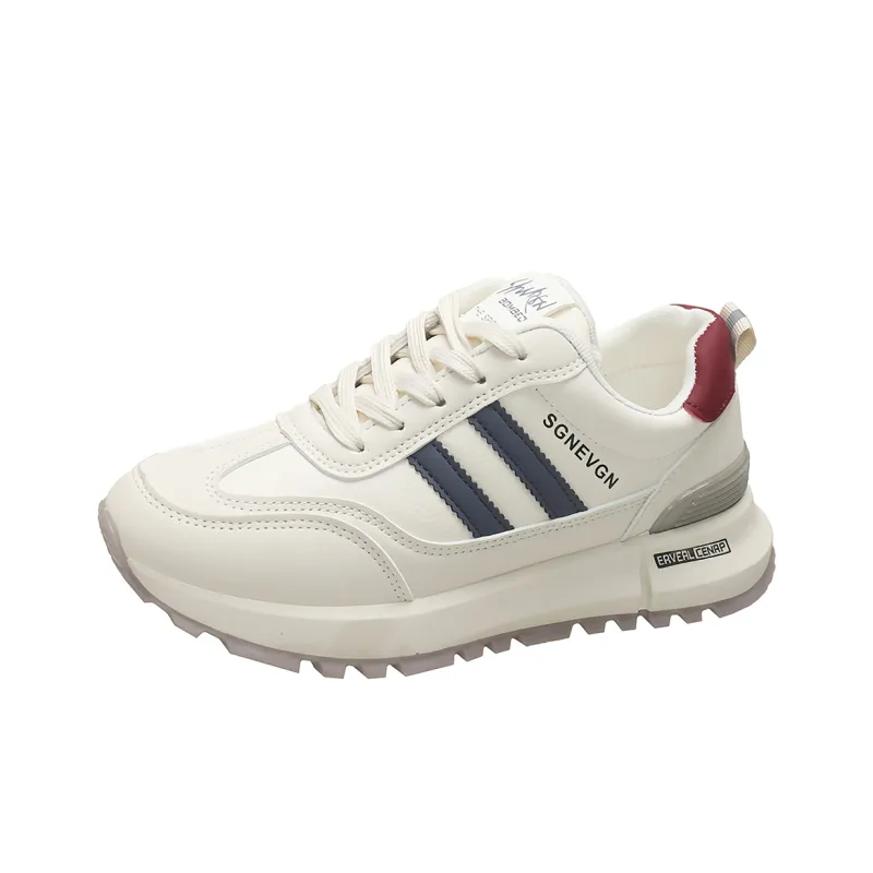 Daying Slip Resistant Height Increasing Low Top Casual Shoes Women's-0