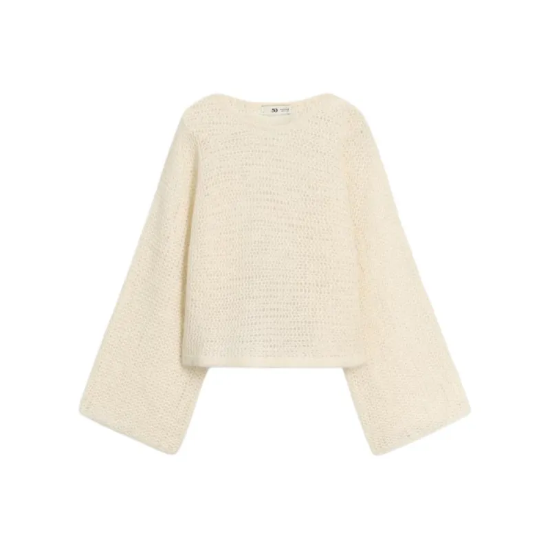 ZARA Knitwear Women's White-0