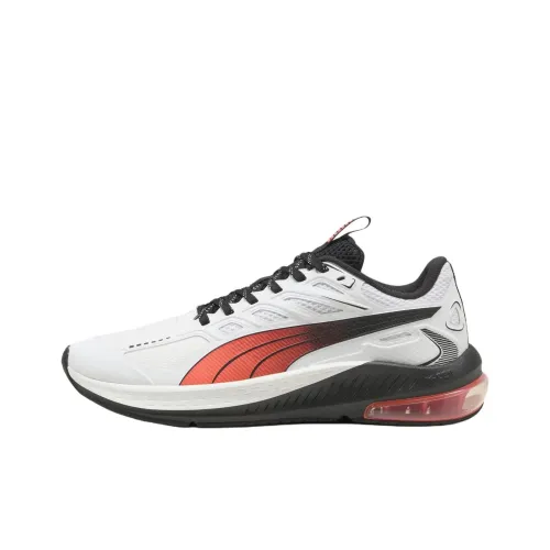 PUMA X Cell Lightspeed Anti Slip Wear Resistant Low Top Running Shoes Men's White Black