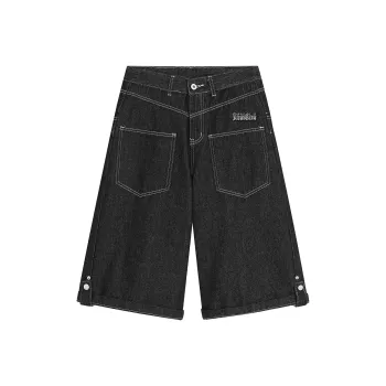 Double Dealer Denim Shorts Unisex