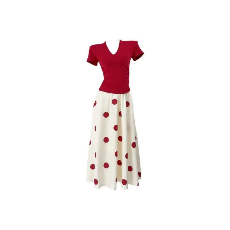 SKYA Two Piece Skirt Sets Women's-0