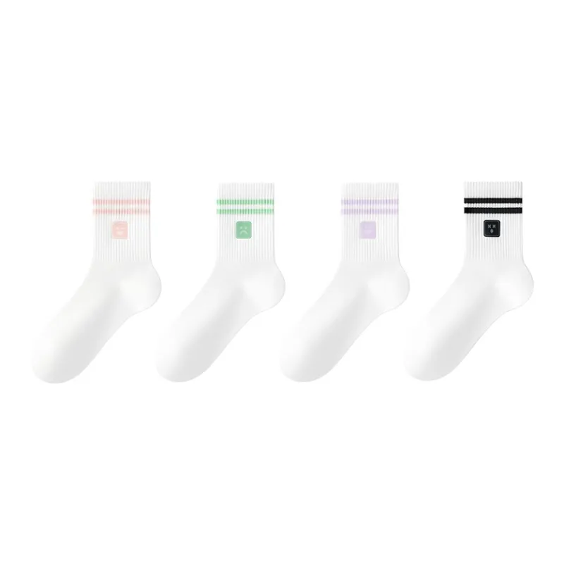 B&C.Room Mid Calf Socks Women's 4 Pack-0