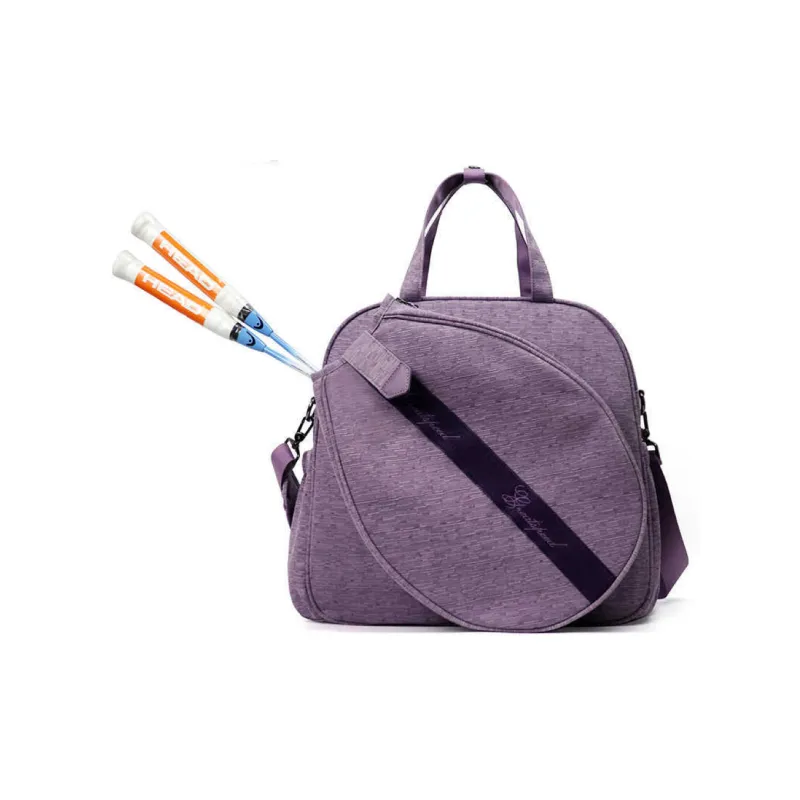 FREEHIKE Nylon Fabric One Shoulder Travel Storage Bag Unisex Purple/Green-1
