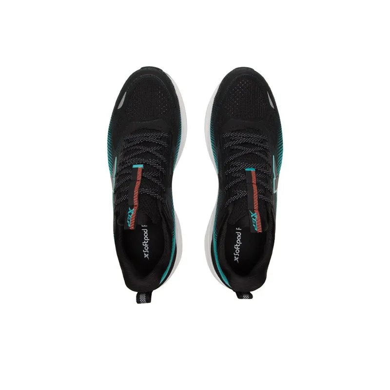 XTEP Shock Absorbers With Slip Resistant Features Low Top Marathon Training Running Shoes Men's Black Blue-2
