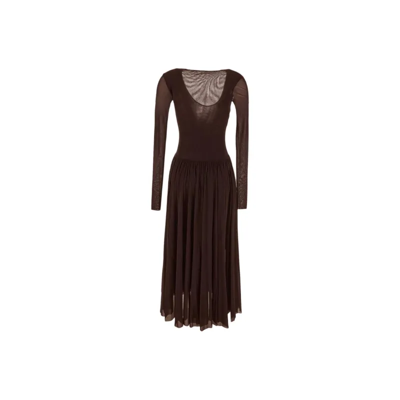 PHILOSOPHY DI LORENZO SERAFINI Long sleeve Maxi Dress-1