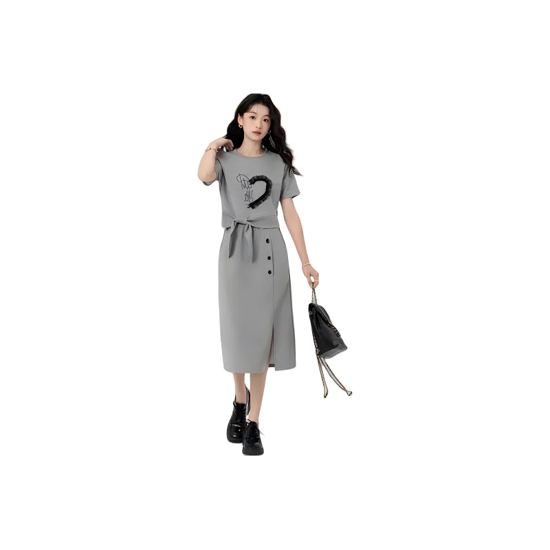 Zomuros Two Piece Skirt Sets Women's-0
