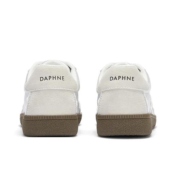 DAPHNE Low Top Skateboard Shoes Women's Silver-6