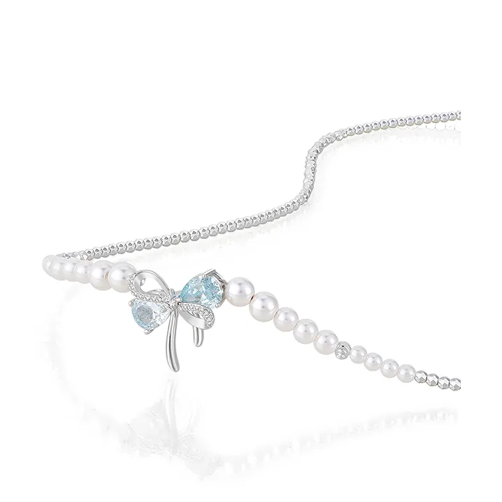 AJIDOU Anti Pearl Necklaces Women's-3
