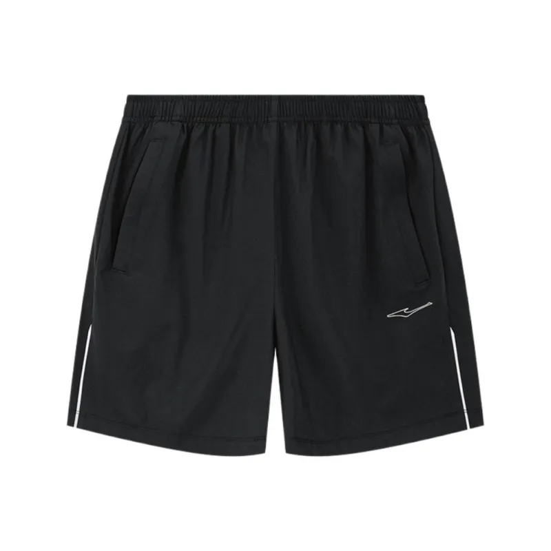 Erke Men's Training Series Casual Shorts Men's Jet Black-0