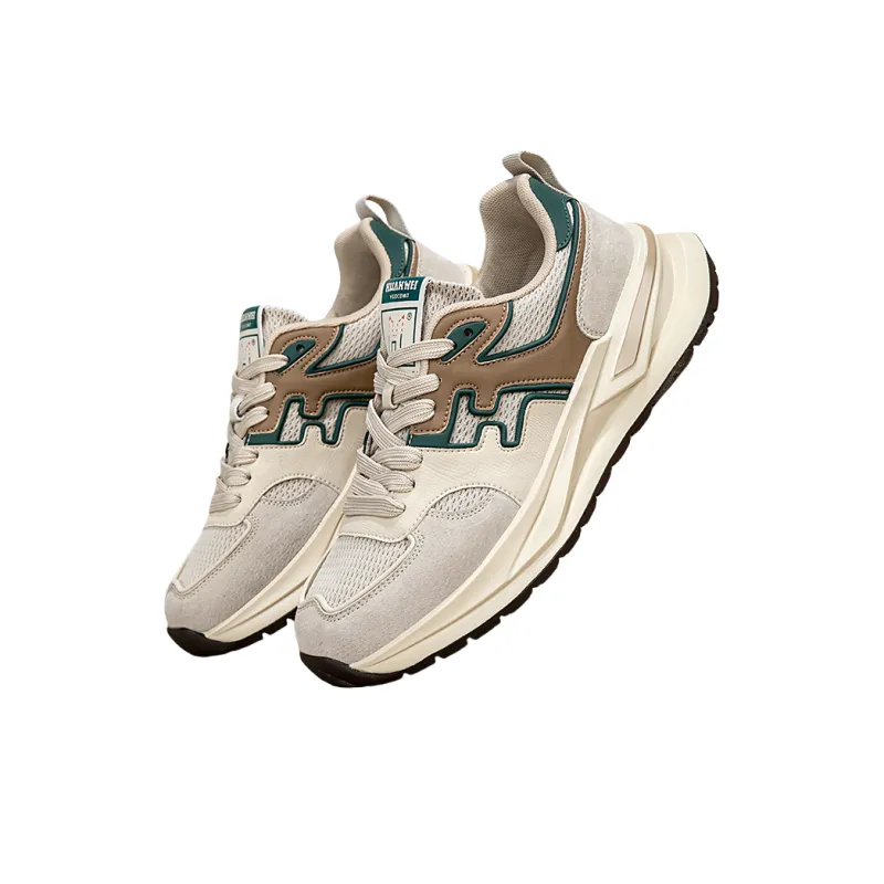 Huanwei Cushioning Abrasion Resistant Breathable Low Top Casual Shoes Men's-3