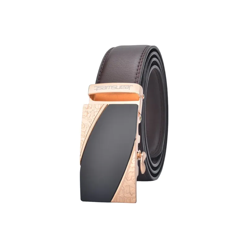 JEANSWEST Split Cow Leather Belts Men's 3.5cm-3