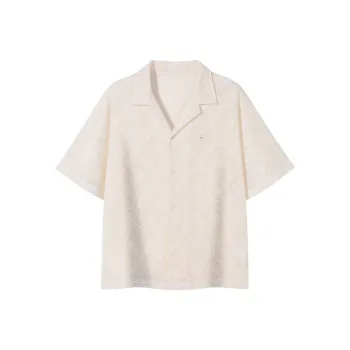 PSO Brand Shirt Unisex Light Beige Apricot