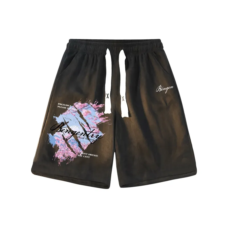 BENGEN Casual Shorts Unisex-0