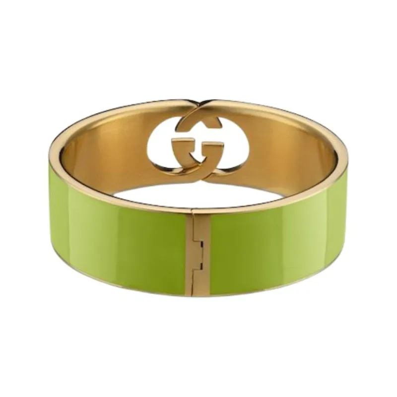 GUCCI Brass Bangles Unisex Green-1