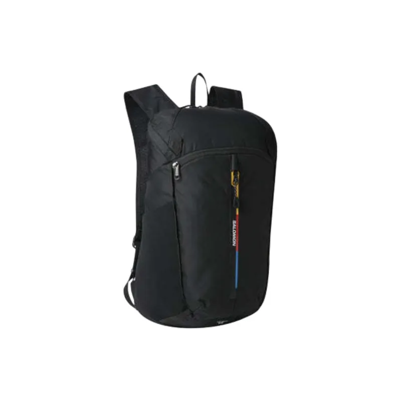 SALOMON Nylon Backpack Unisex Black-0
