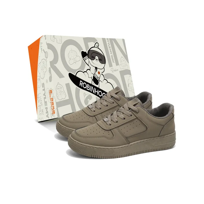 ROBINHOOD Slip Resistant, Abrasion Resistant, Lightweight, Breathable Low Top Skateboard Shoes Men's Box Included-10
