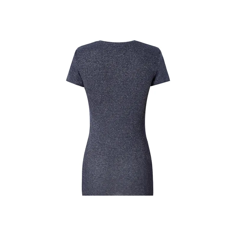 SOON FLOWER Regular T Shirt Women's Starry Blue-1